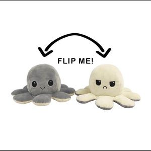 Reversible emotional October plush